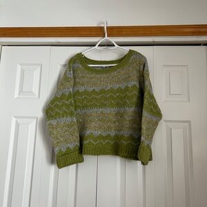 Reitmans Olive and Gray Women's Sweater